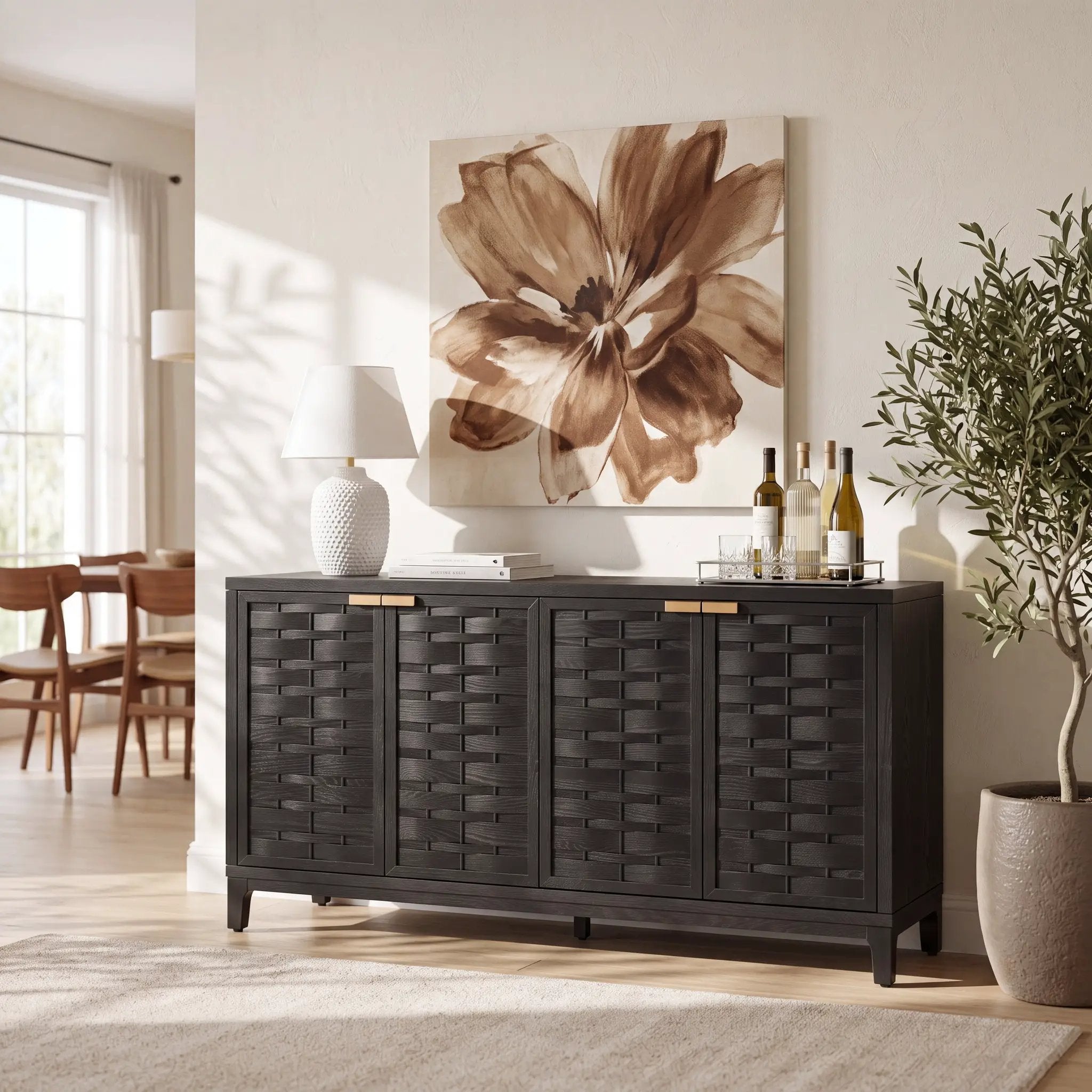 Elegant 59 Inch Sideboard by HouseOfZazla