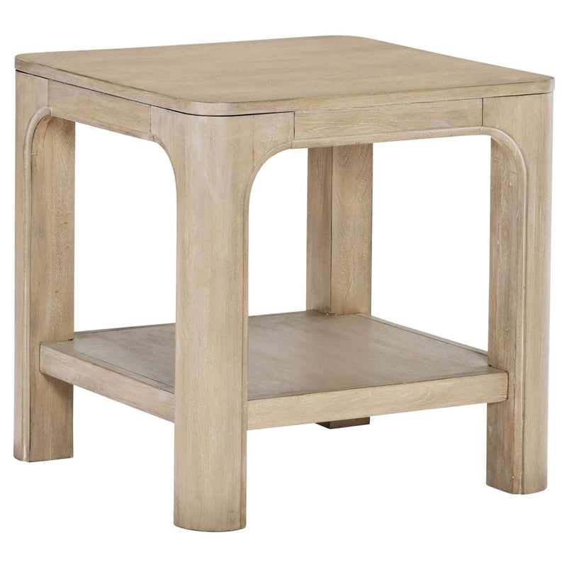 Solano 3-piece Square Coffee Table Set Weathered Mango by Unique Piece Furniture