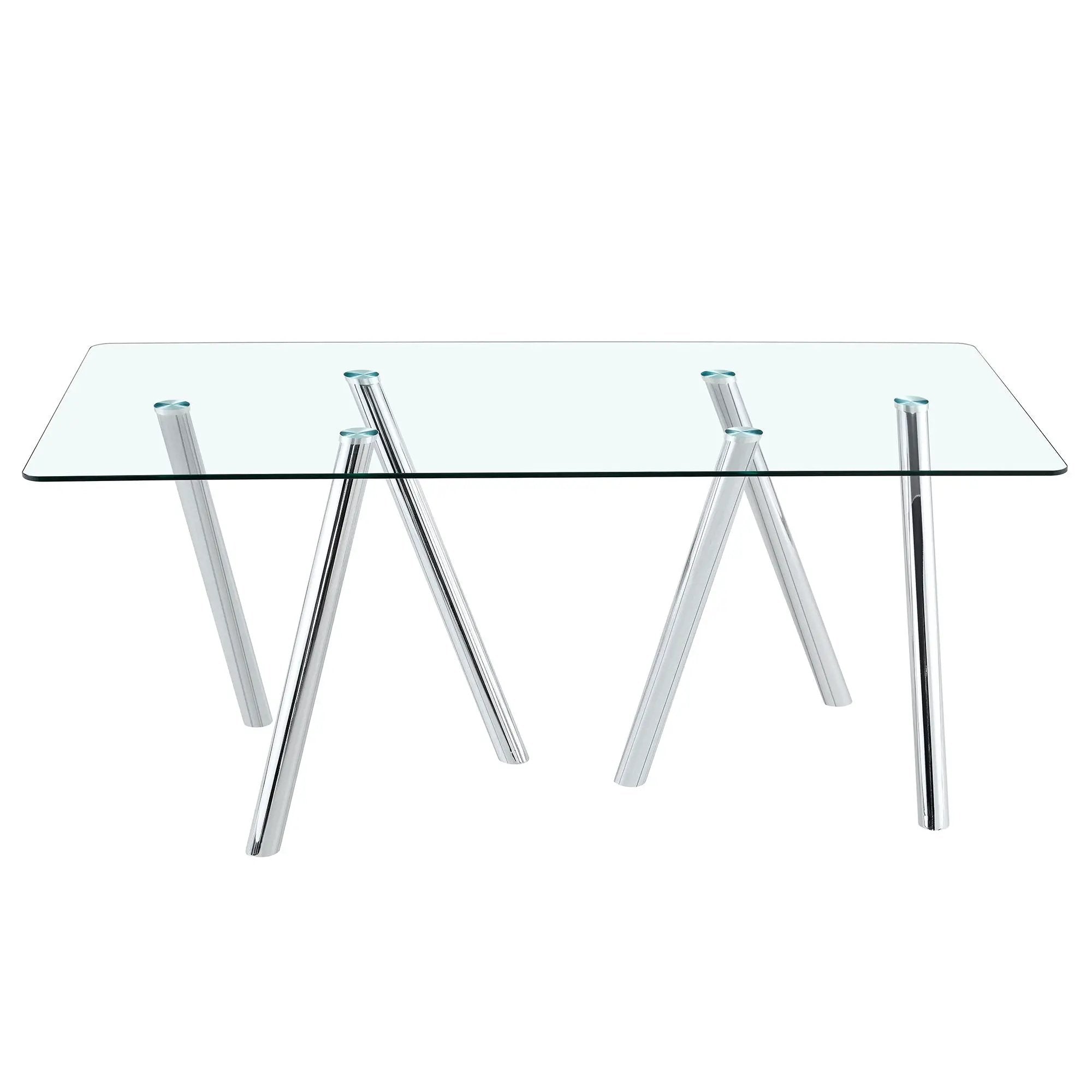 Dining Table With Transparent Surface