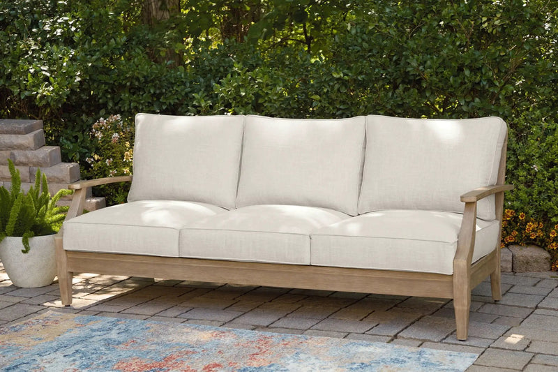 Carter Hall - Sofa With Cushion - Beige by Unique Piece Furniture