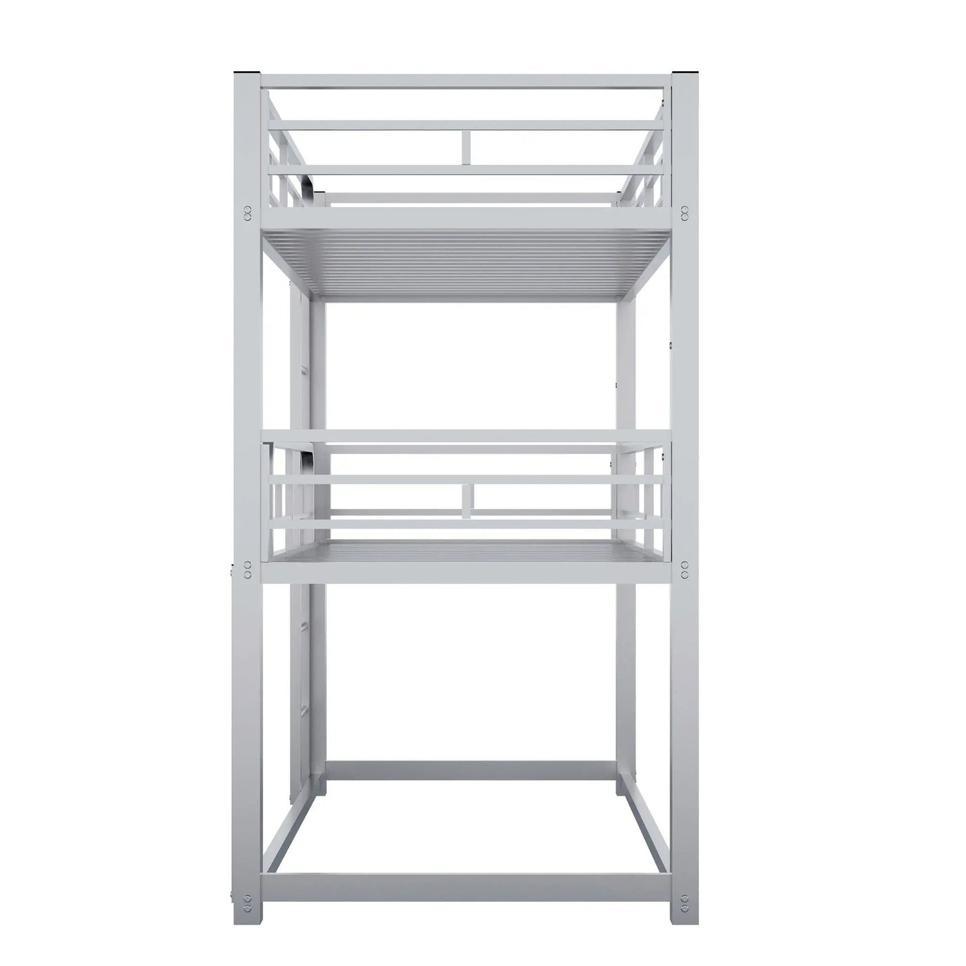 Triple Bunk Bed With Sturdy Construction And Space Saving Design by HouseOfZazla