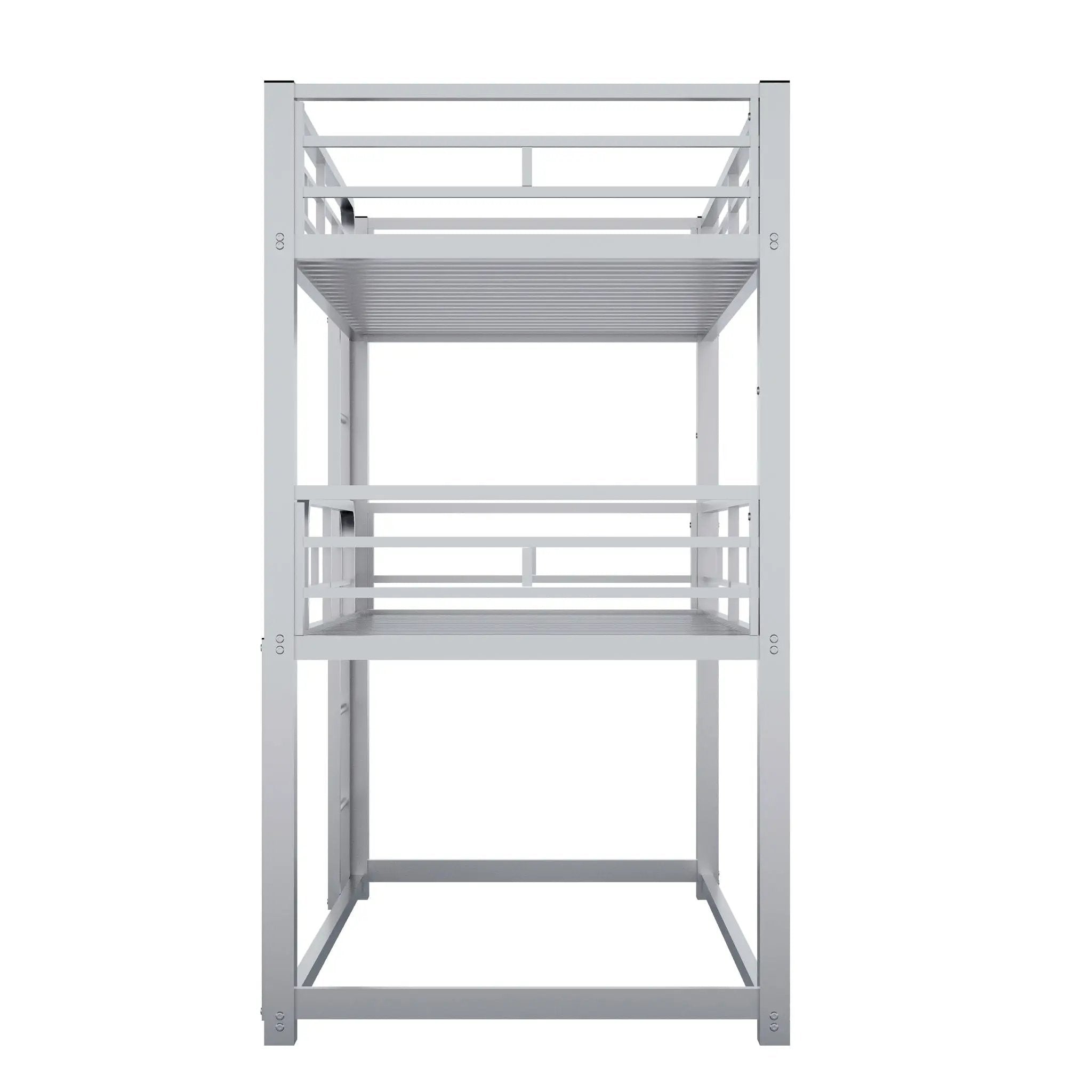 Triple Bunk Bed With Sturdy Construction And Space Saving Design by HouseOfZazla