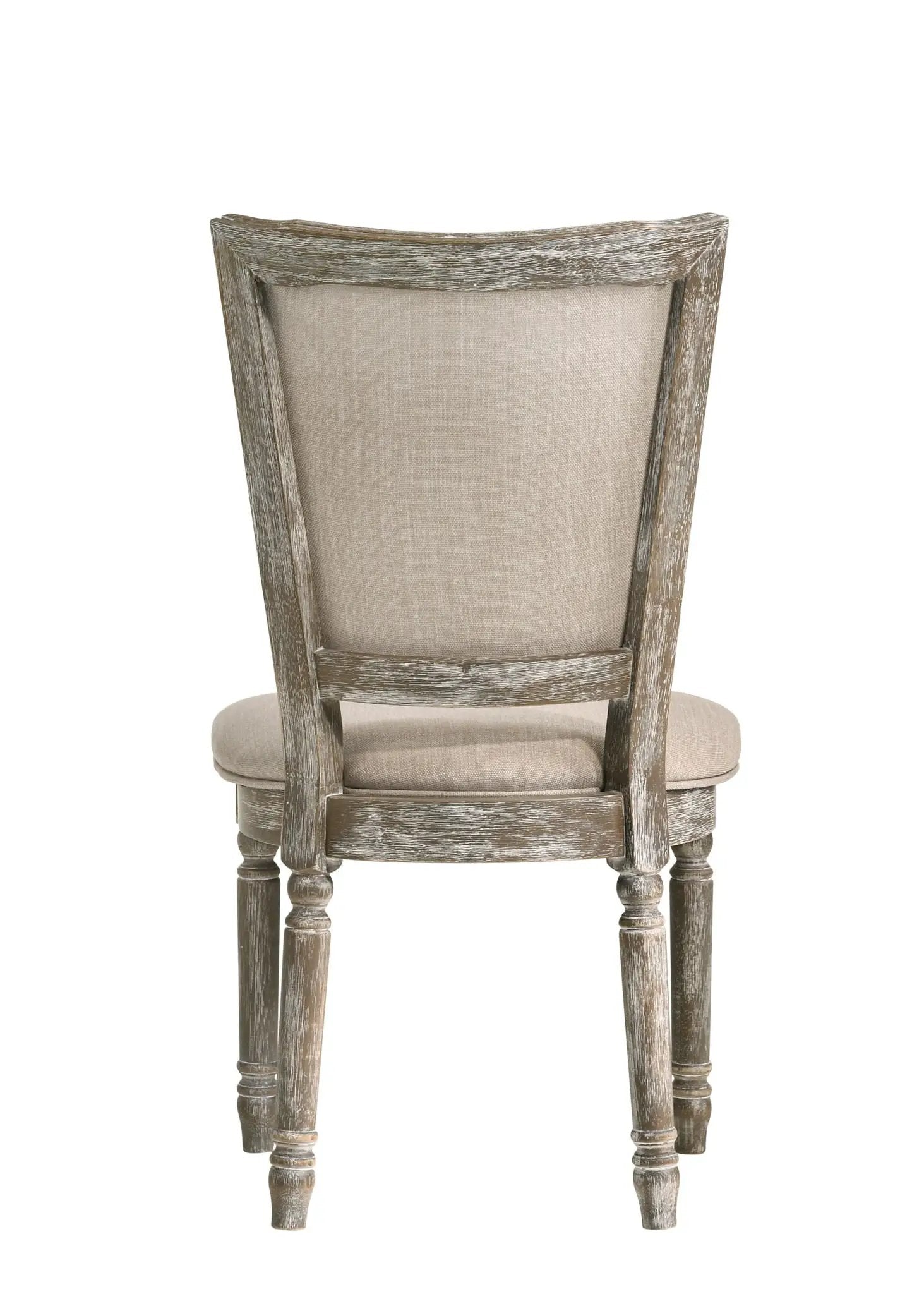 Gabrian - Two Tone, Reclaimed Side Chair (Set of 2) - Beige / Gray by Unique Piece Furniture