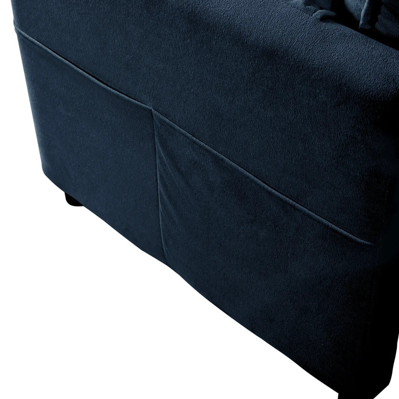 Modular Sectional Sofa Oversized Deep Seat L Shaped Couch Set for Living Room by HouseOfZazla