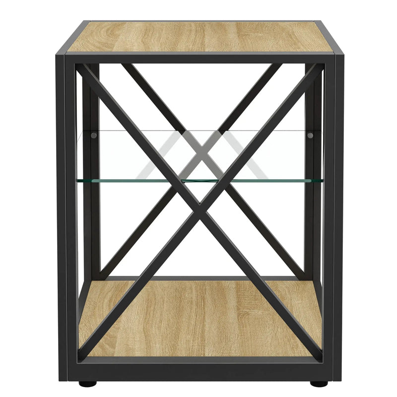 Set of 2 Modern End Table Nightstands by HouseOfZazla