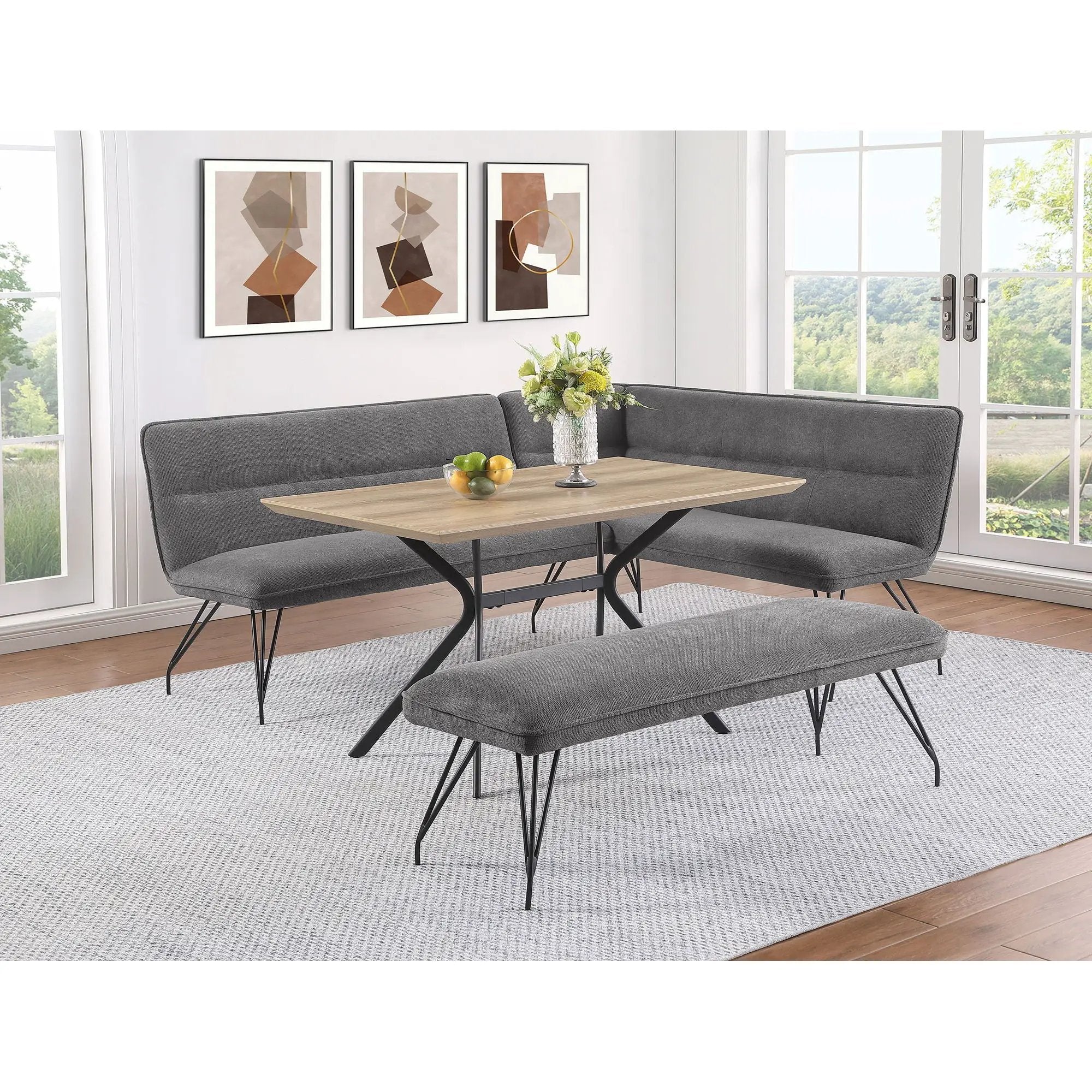 Hanover - Dining Table - Light Brown