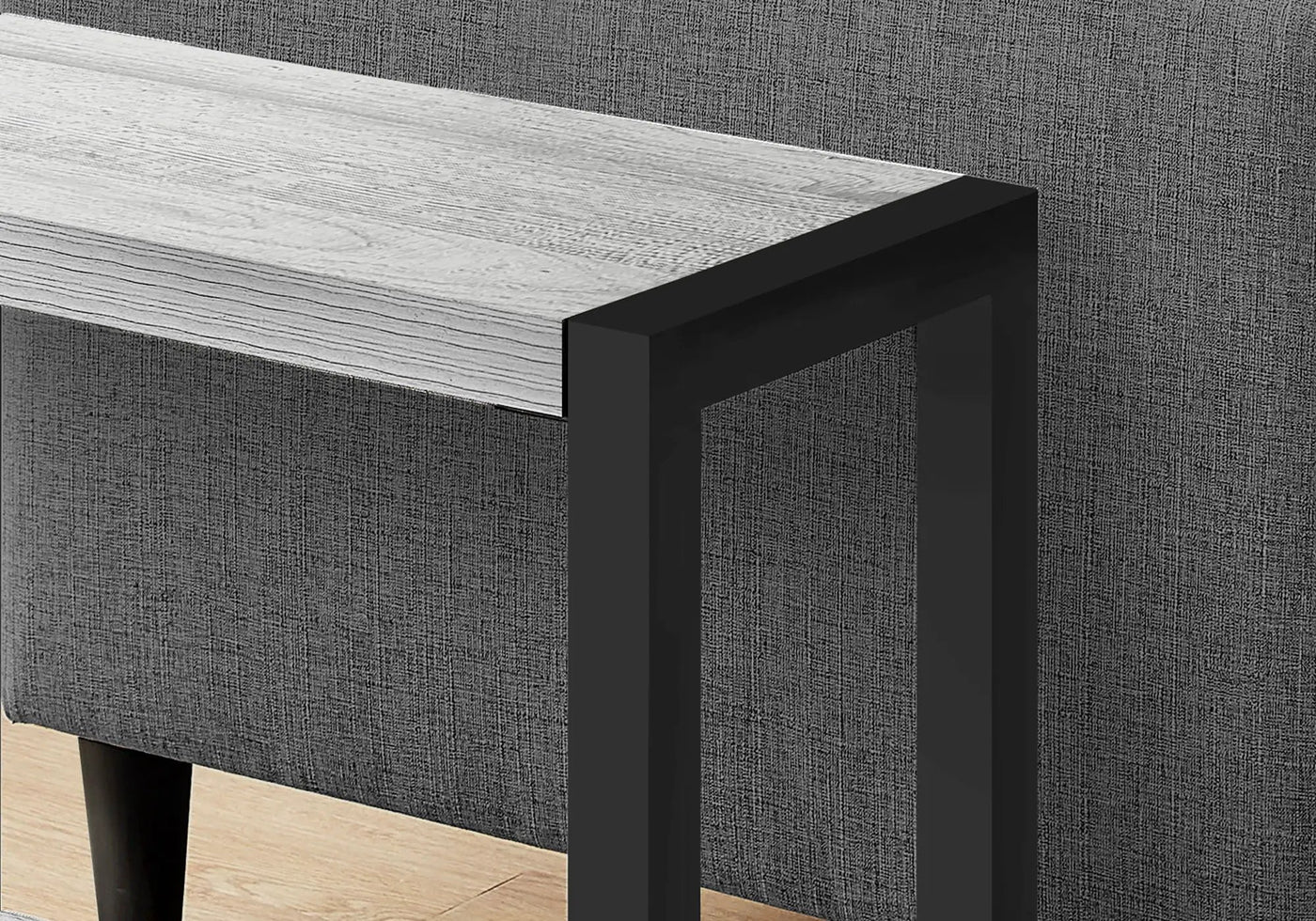Accent Side Table, Narrow, Small, 2 Tier, Contemporary And Modern by Unique Piece Furniture