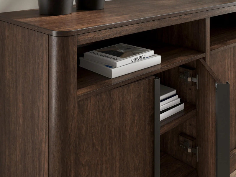 Dilenno - Dining Room Server - Dark Brown by Unique Piece Furniture