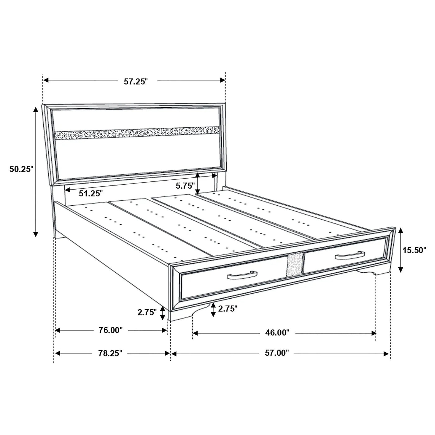 Urbana - Storage Panel Bed by HouseOfZazla