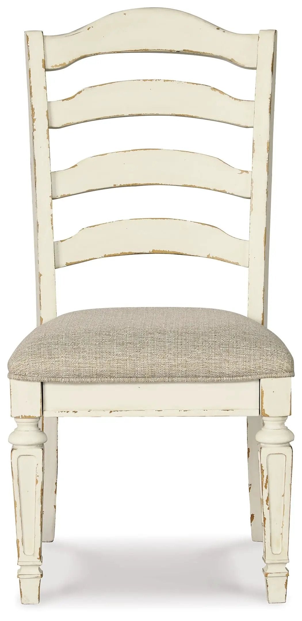 Realyn - Dining UPH Side Chair (Set of 2) - Ladderback - Chipped White by Unique Piece Furniture