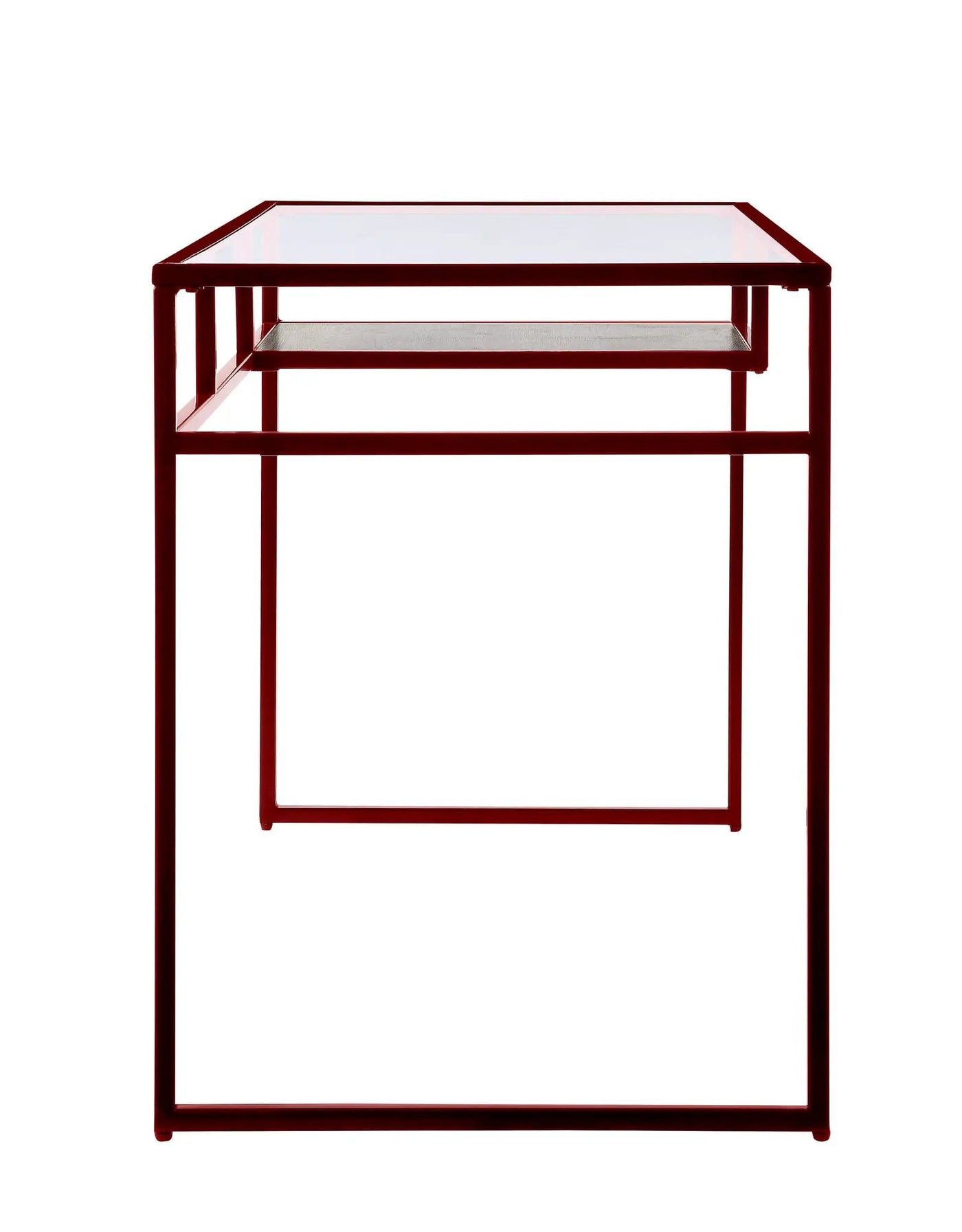 Yasin Glass Top Writing Desk by HouseOfZazla