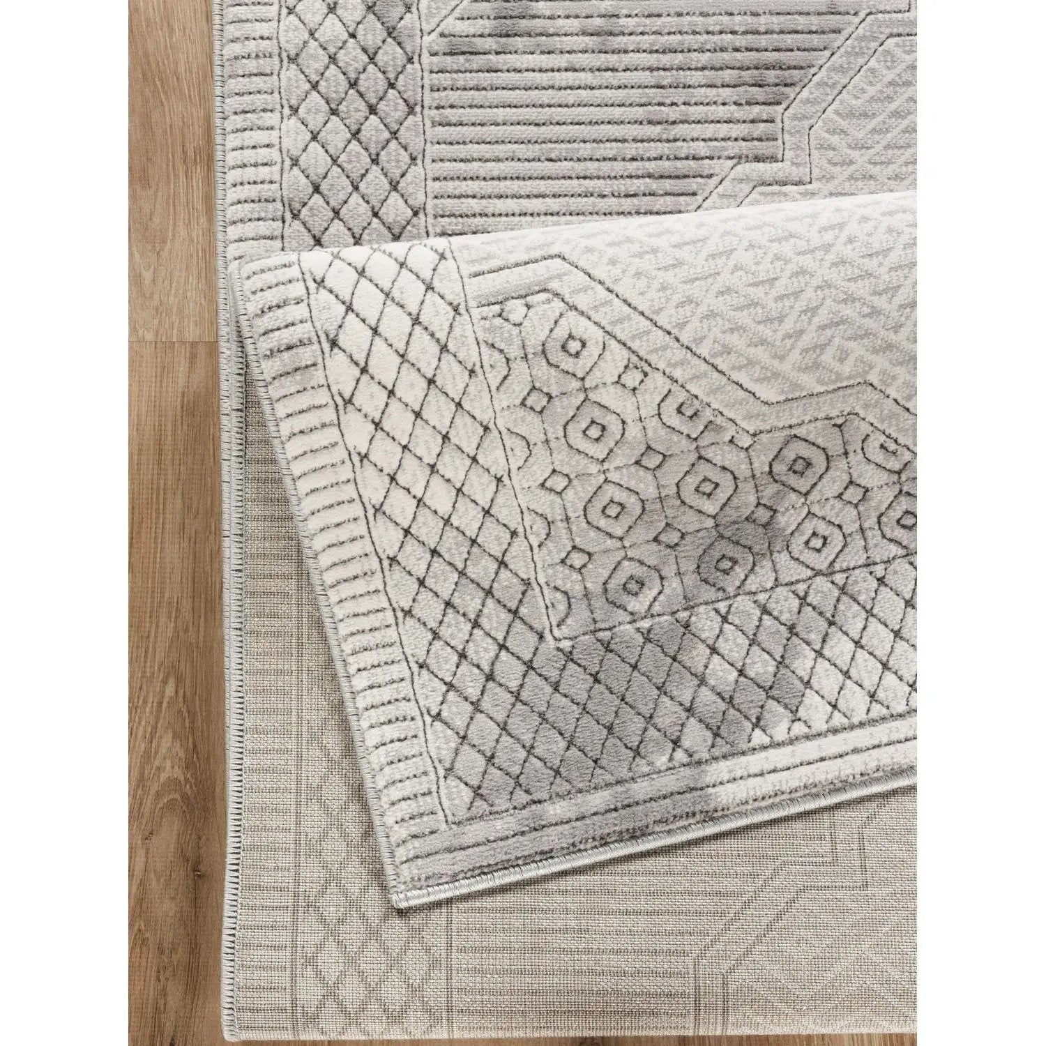 Geometrix - Medallion Rug With Geometric 3D Effect by Unique Piece Furniture