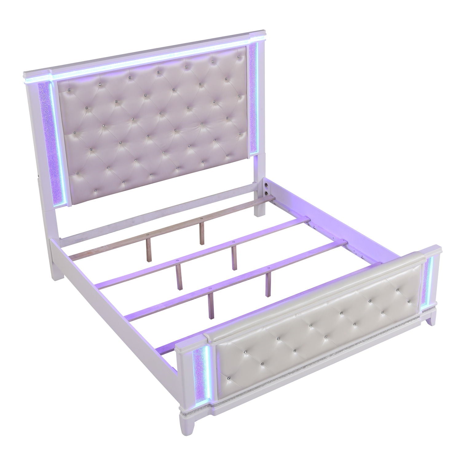Opium - Bed With LED Lit Headboard by HouseOfZazla