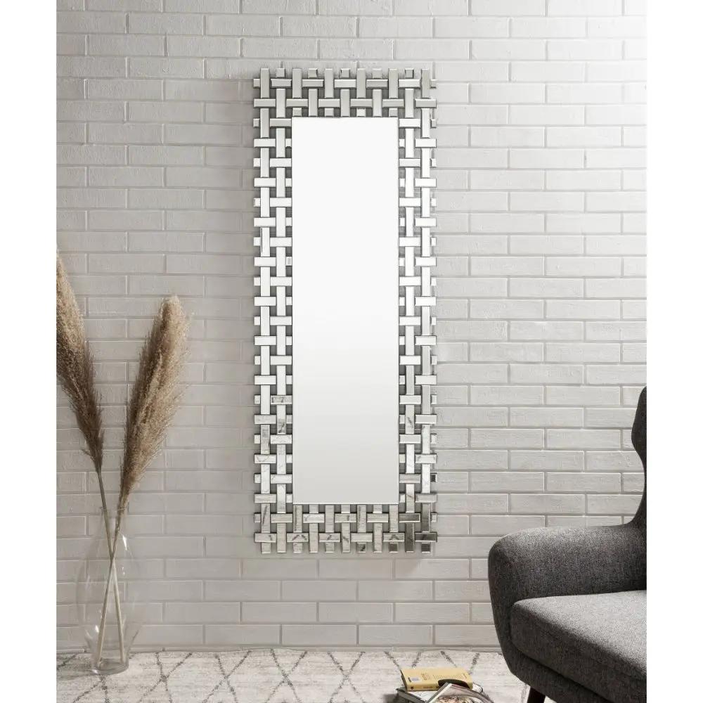 Dominic - 63" Accent Mirror - Mirrored by Unique Piece Furniture