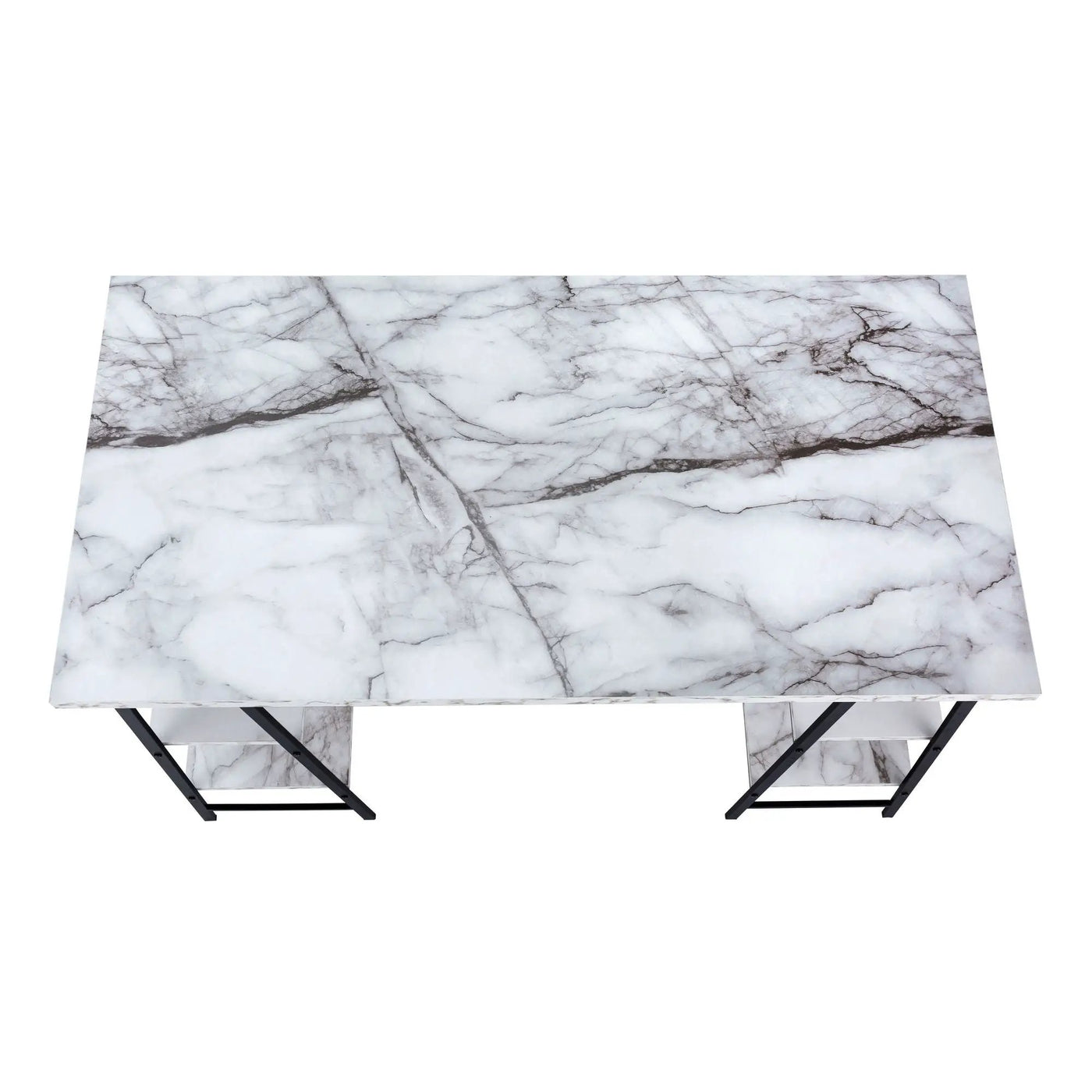 Computer Desk For Home Office, Laptop, Storage Shelves, Contemporary & Modern by Unique Piece Furniture