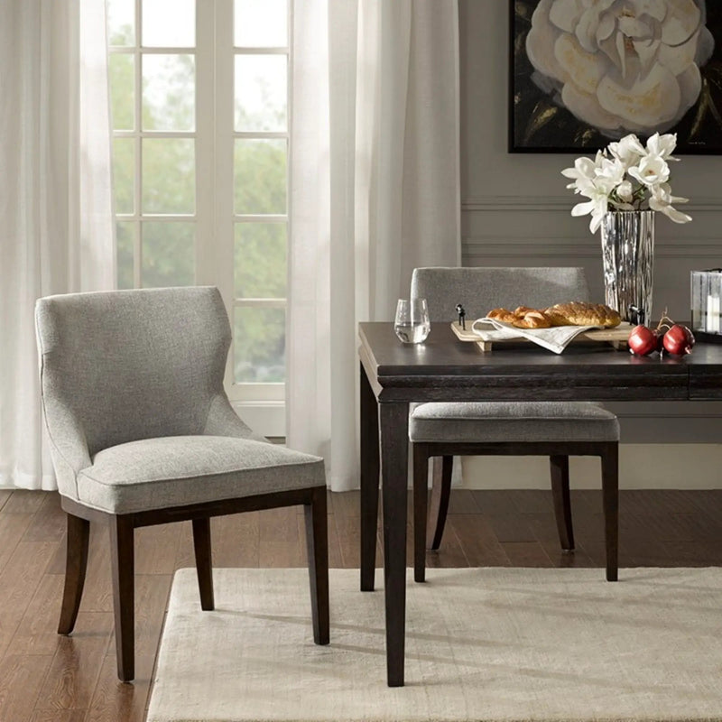 Hutton - Dining Side Chair (Set of 2) - Gray by Unique Piece Furniture