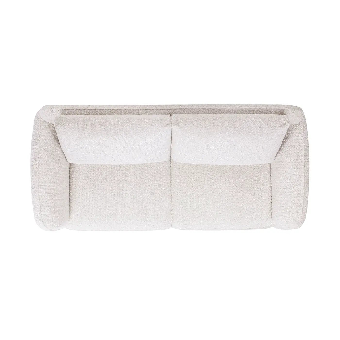 Sharon - Puffy Arm Sofa - Alpaca Off-White by Unique Piece Furniture
