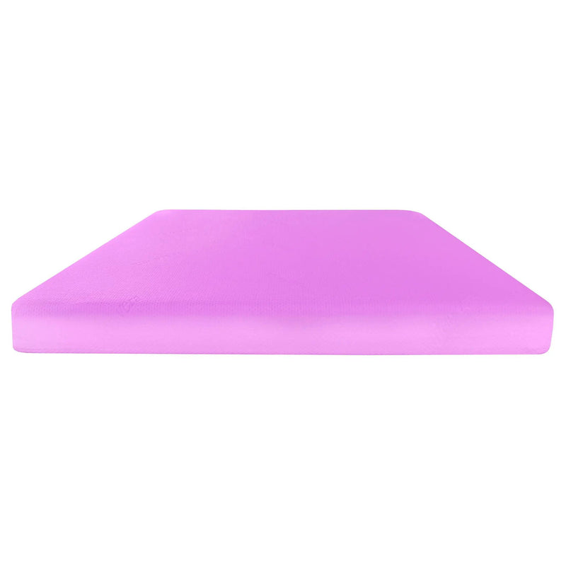 6" Gel Memory Foam Mattress In A Box With Aloe Vera Cover - Pink - Full by HouseOfZazla