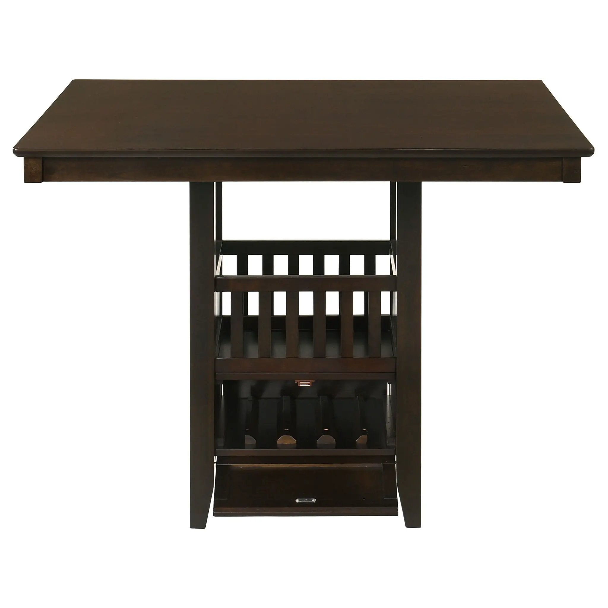 Jaden Square 47-inch Counter Height Dining Table Espresso by Unique Piece Furniture