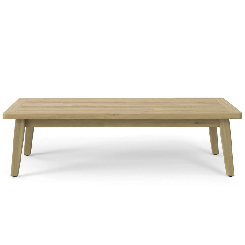 Palmetto - Outdoor Coffee Table - Light Teak by Unique Piece Furniture