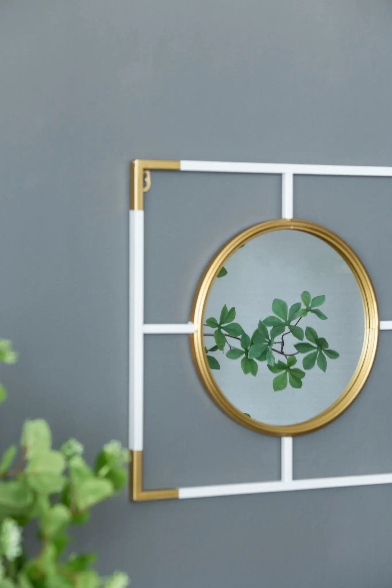 3 Mirror Piece Wall Mirror InRectangular Frame, Home Wall Decor For Bedroom Living Room by HouseOfZazla