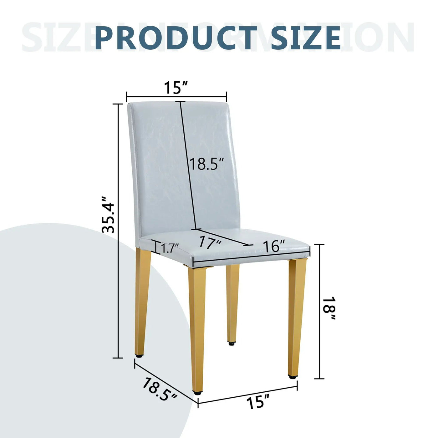 Modern Dining Chairs With Metal Legs by Unique Piece Furniture