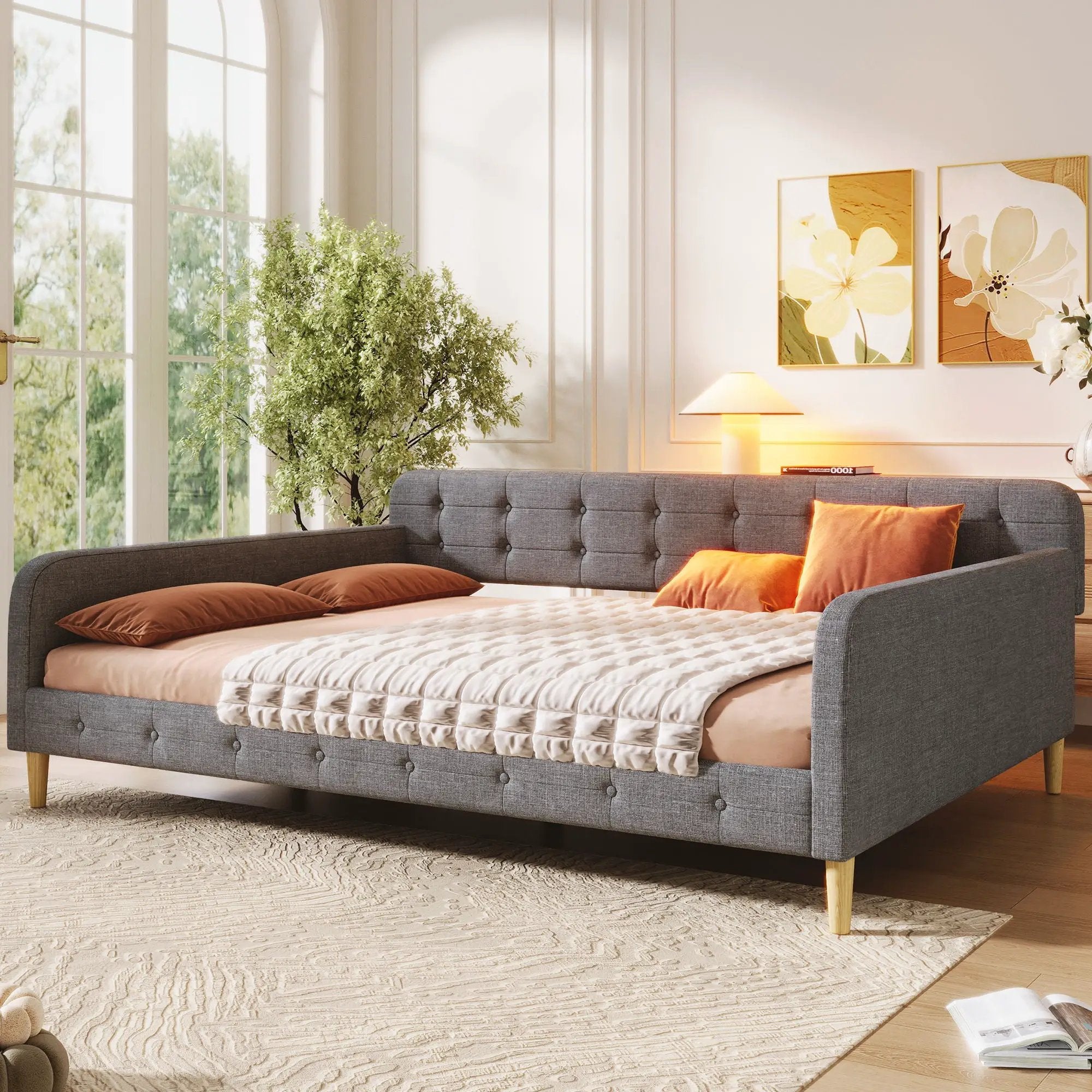 Upholstered Daybed by HouseOfZazla