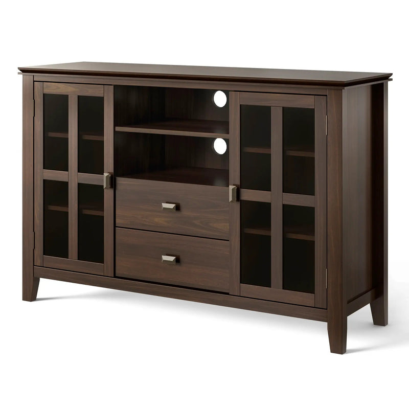 Artisan - Handcrafted Tall TV Media Stand by Unique Piece Furniture