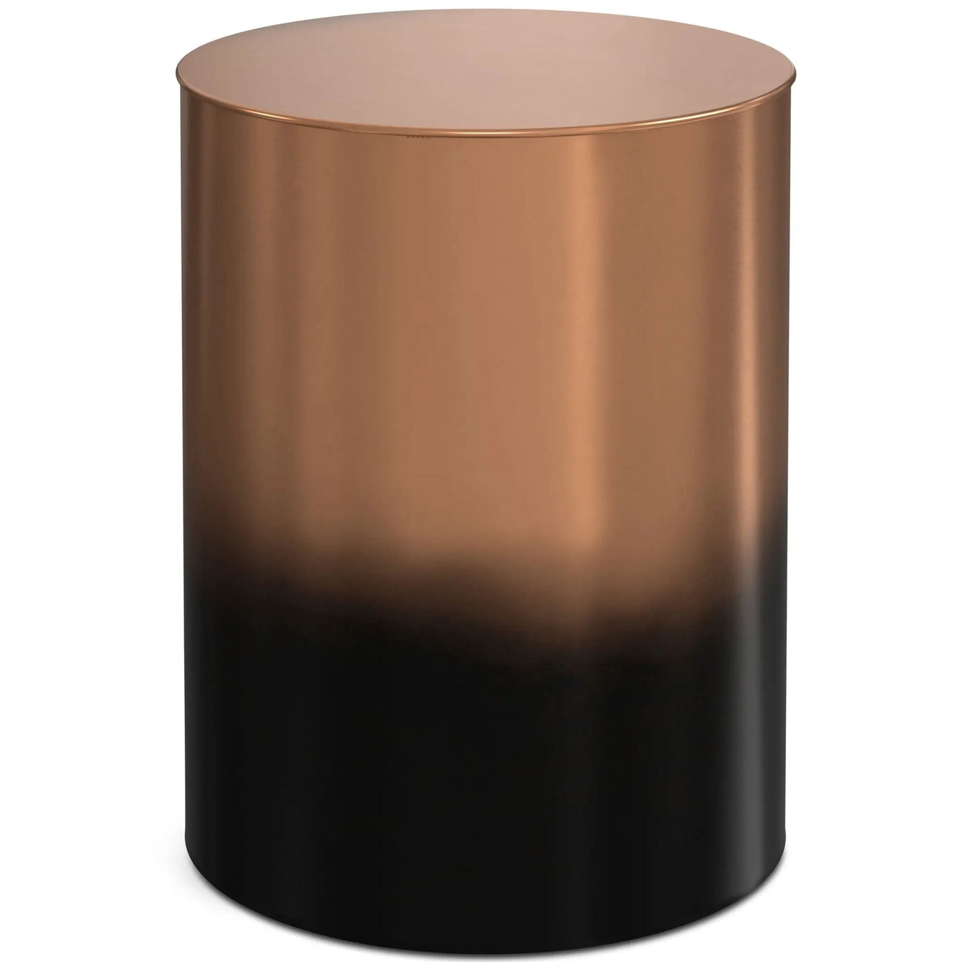 Curtis - Ombre Metal Cylinder Accent Table by Unique Piece Furniture