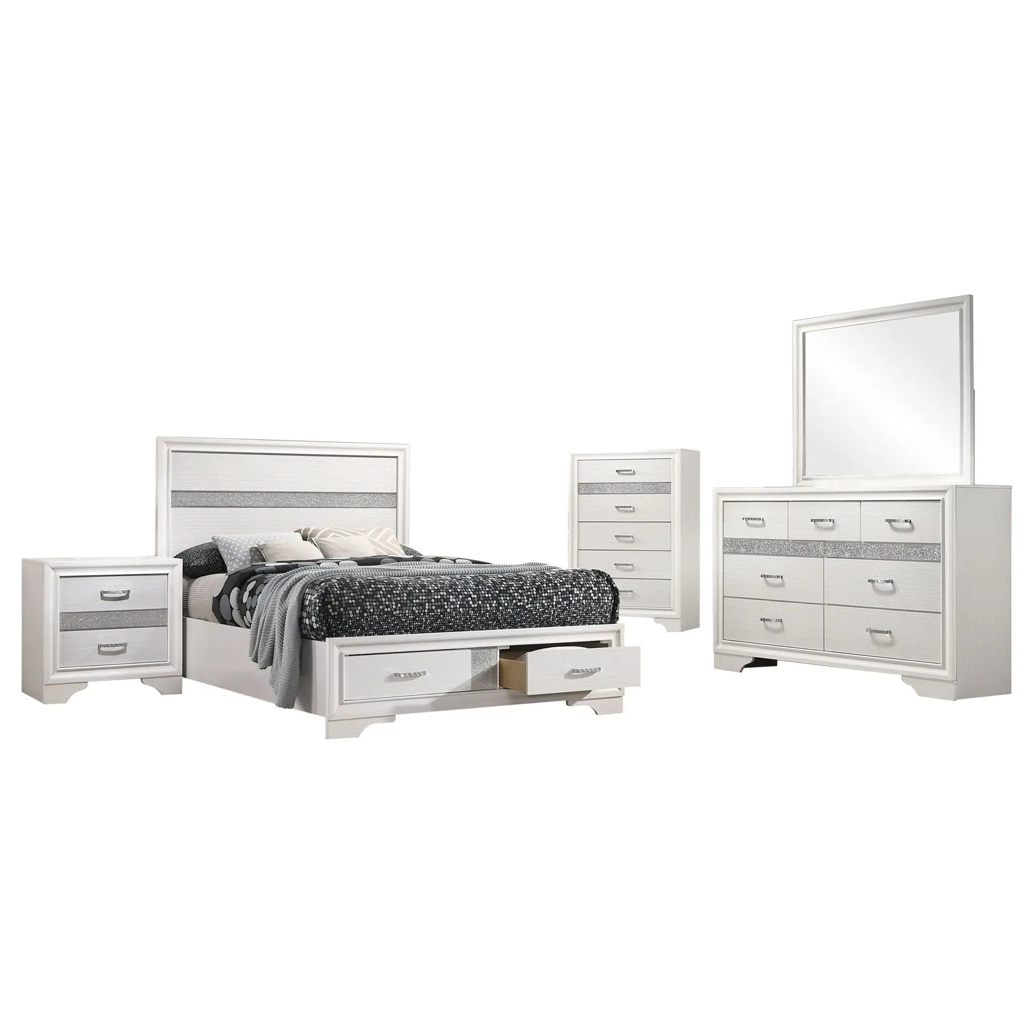 Annie - 5 Piece Bedroom Set by HouseOfZazla