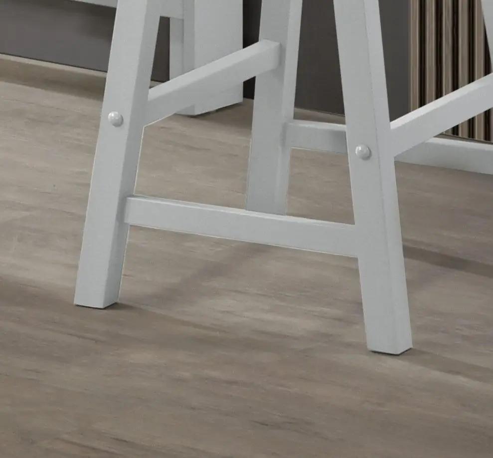 Alonzo - 17.5" Backless Ergonomic Counter Height Stool (Set of 2) by HouseOfZazla