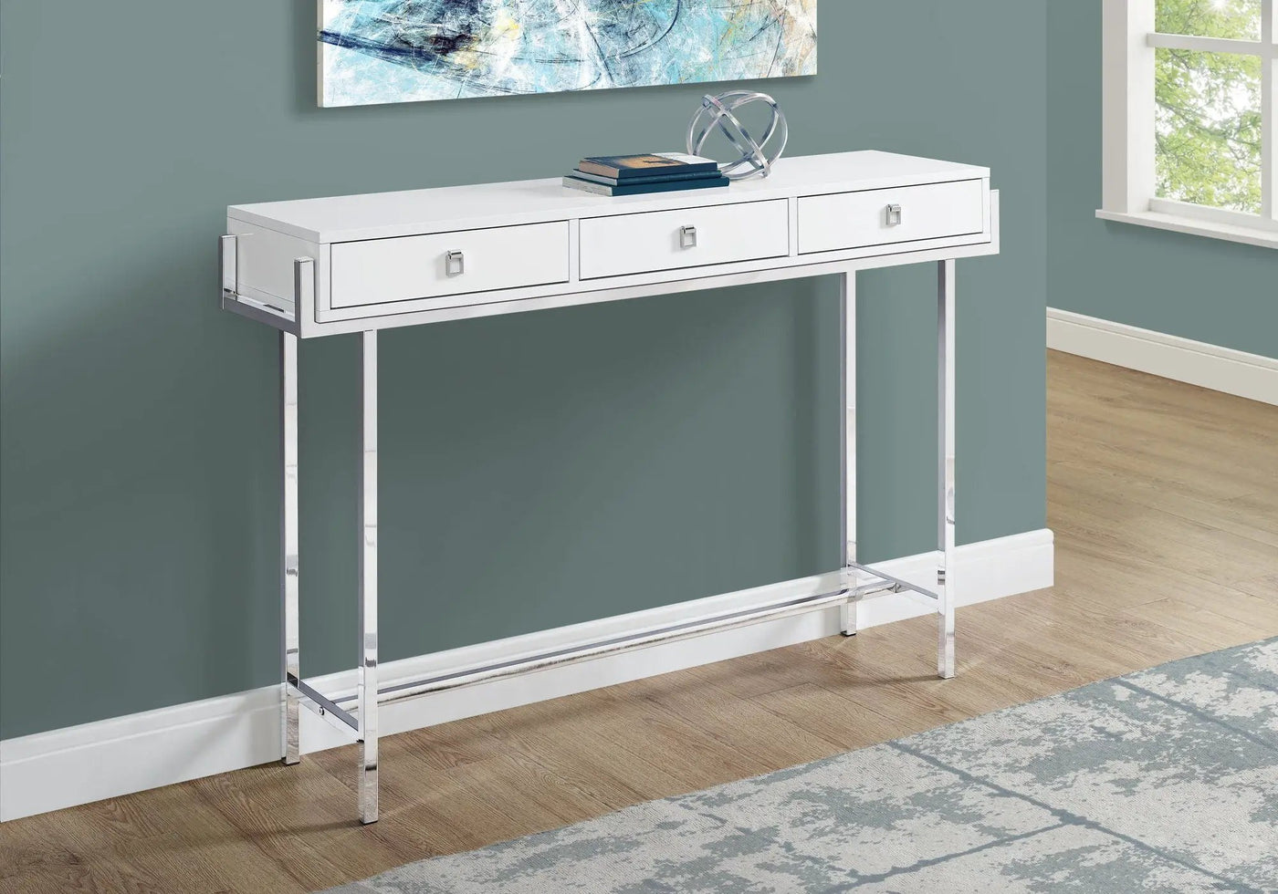 Accent Console Table for Entryway with Storage Drawer by HouseOfZazla