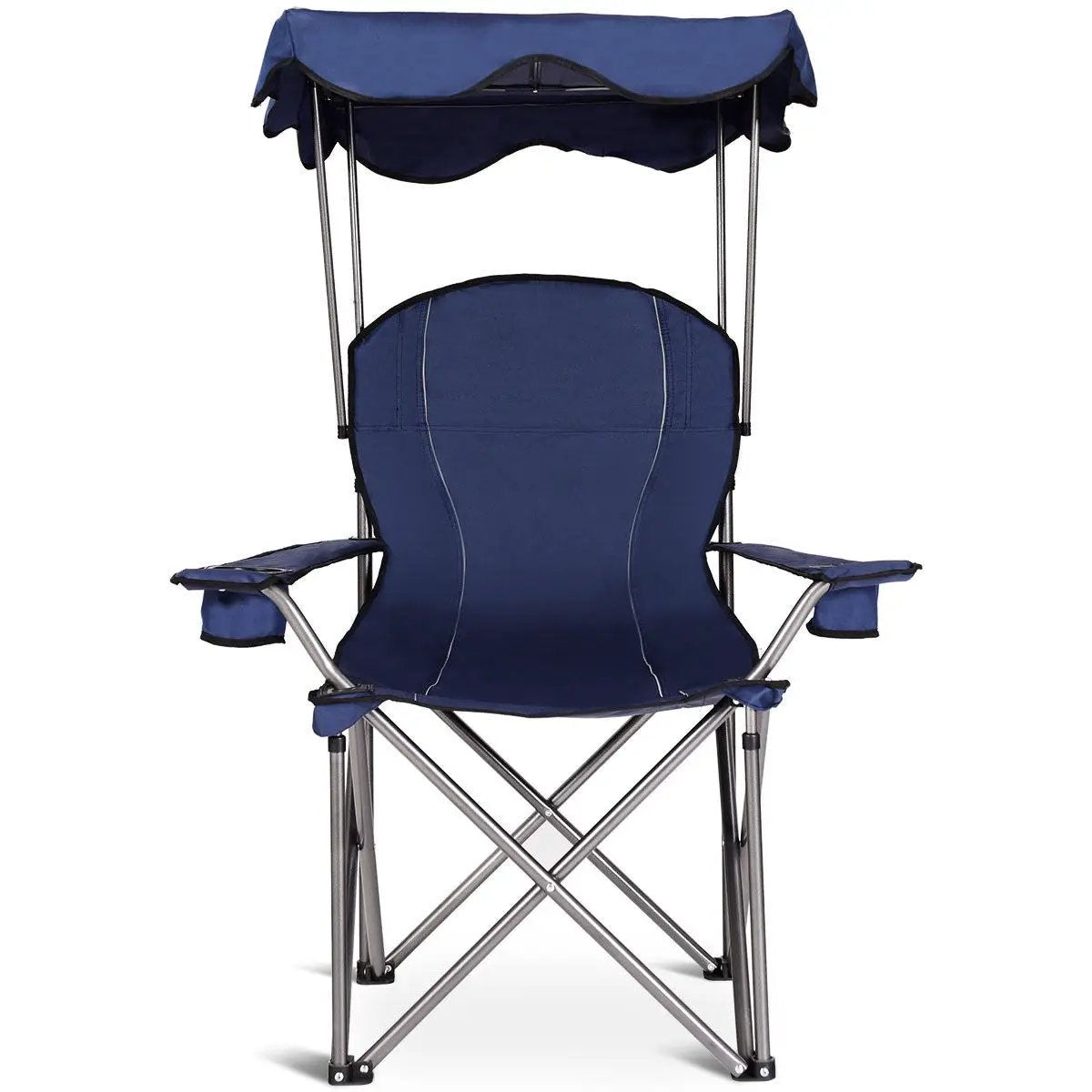 Portable Folding Beach Canopy Chair with Cup Holders, photo 6 of 8
