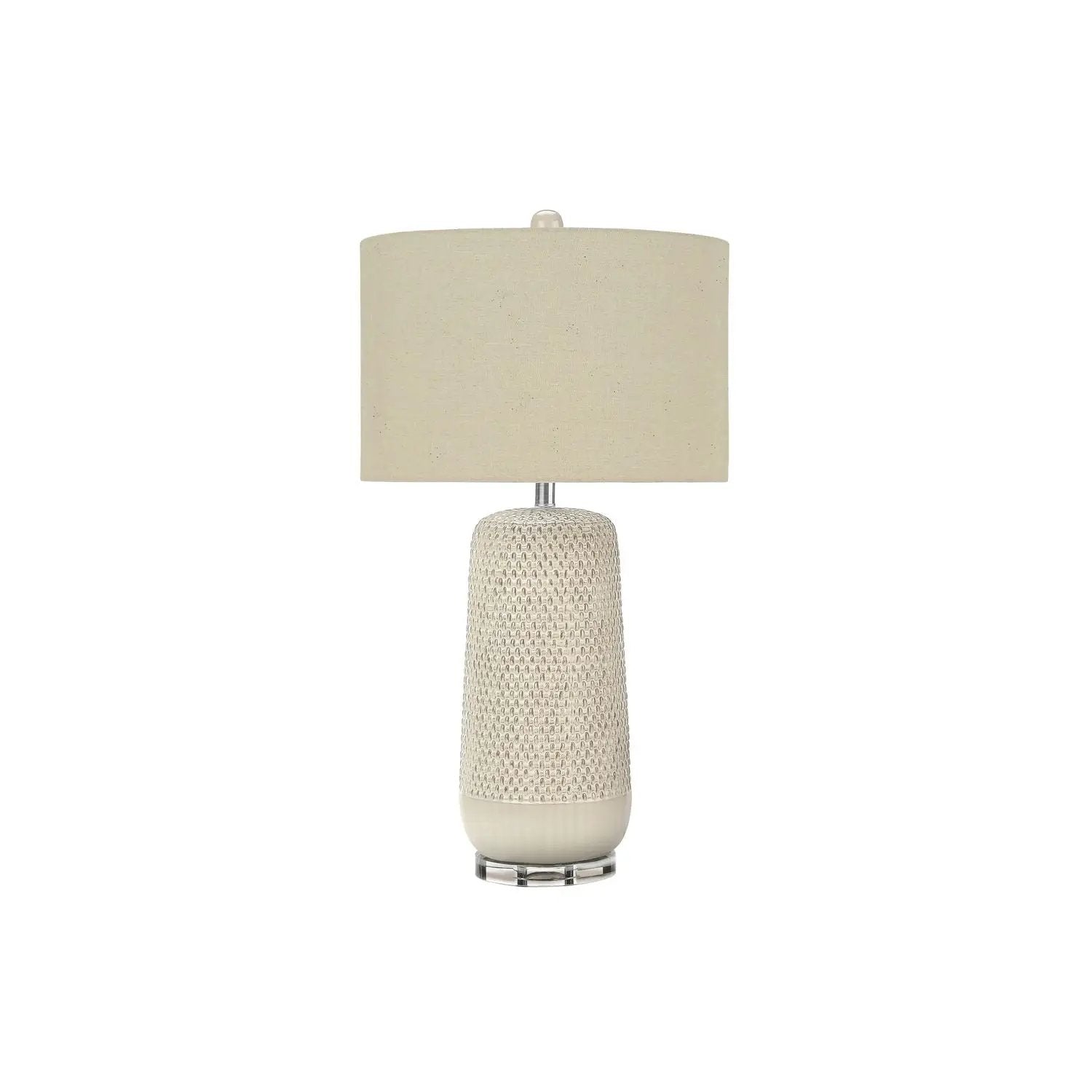 Contemporary Lighting, Table Lamp, Ceramic, Resin - Cream by Unique Piece Furniture