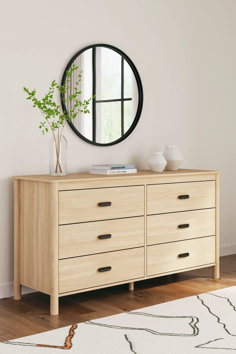Cabinella - Six Drawer Dresser - Tan by Unique Piece Furniture