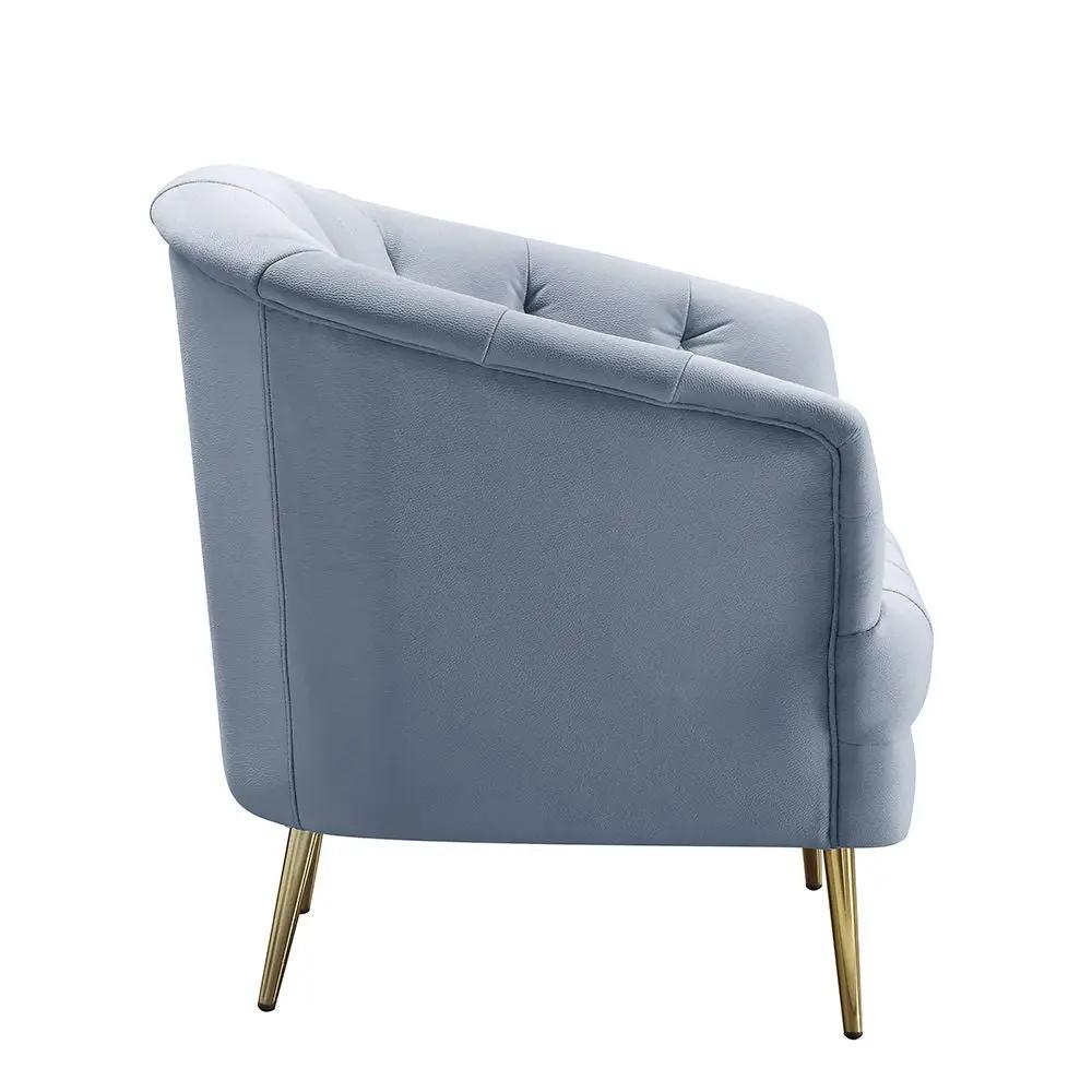 Bayram - Sofa - Light Gray Velvet by Unique Piece Furniture
