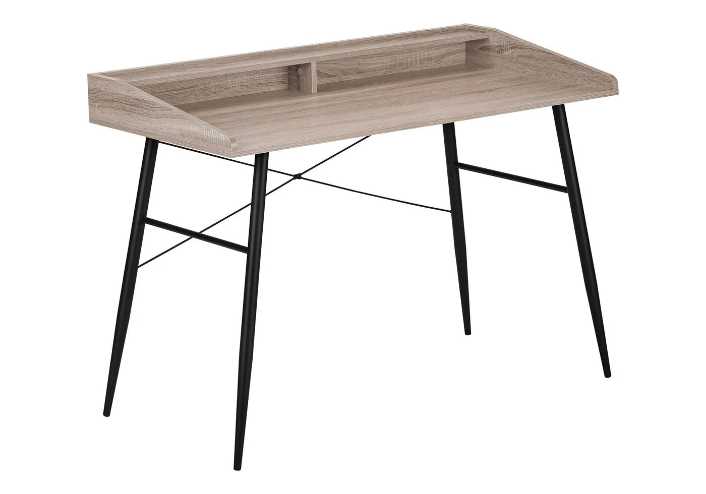Computer Desk For Home Office, Sturdy Construction, Storage Shelves by Unique Piece Furniture