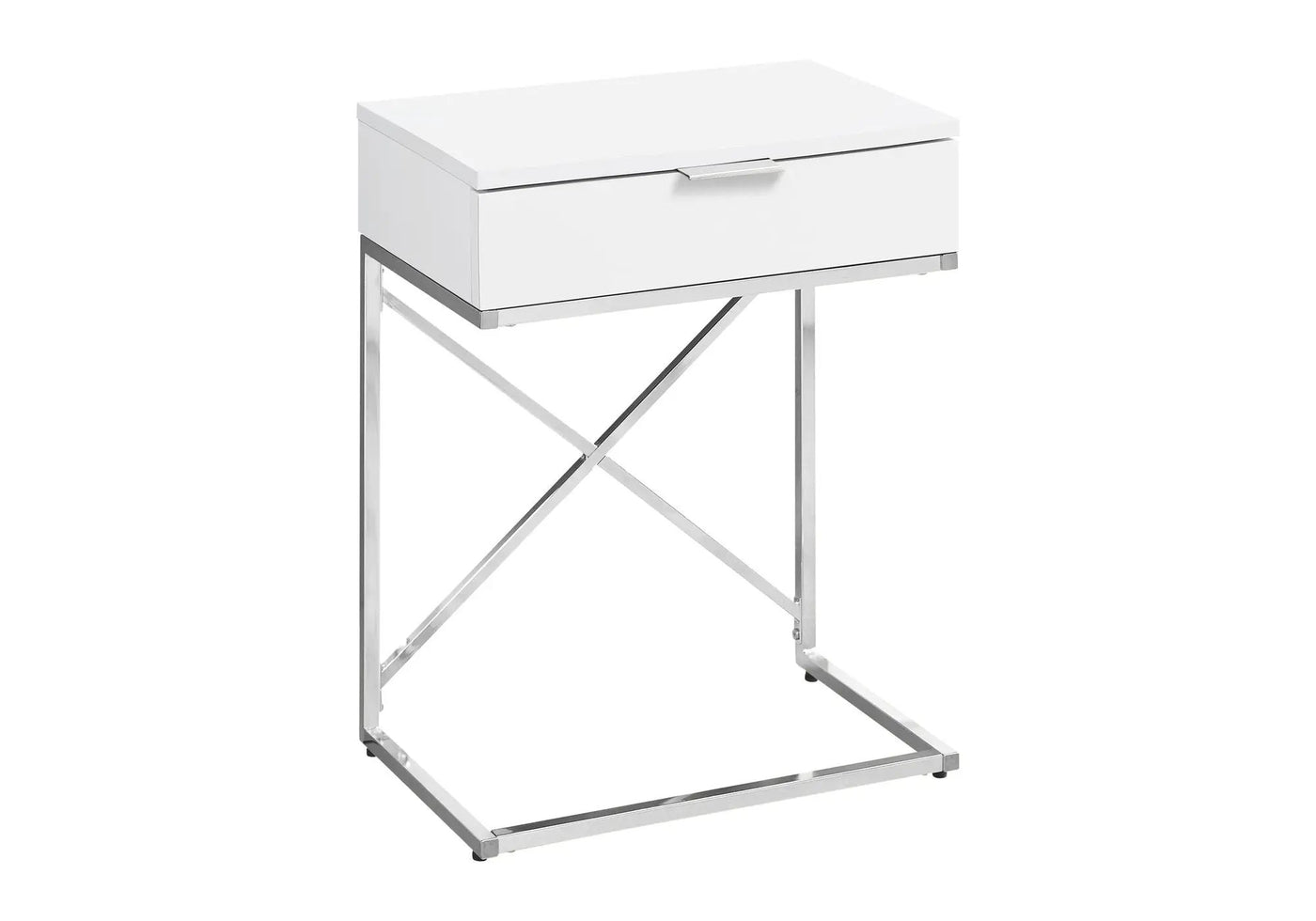 Accent Side Table, Storage Drawer, Spacious Tabletop, Contemporary & Modern by Unique Piece Furniture