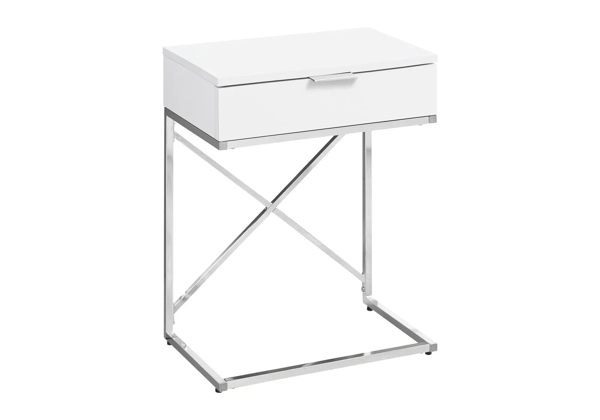 Accent Side Table, Storage Drawer, Spacious Tabletop, Contemporary & Modern by Unique Piece Furniture