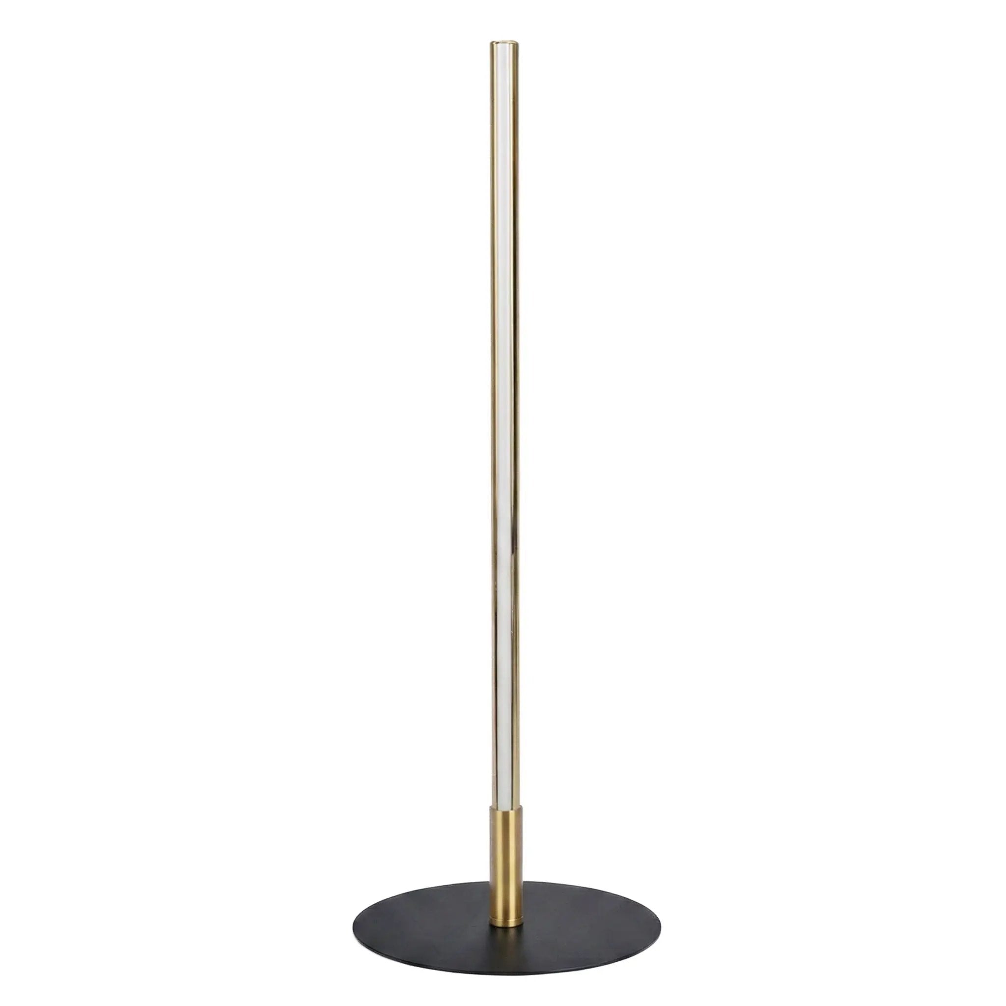 Dimond - LED Table Lamp With On / Off Switch Round Base - Black / Gold by HouseOfZazla