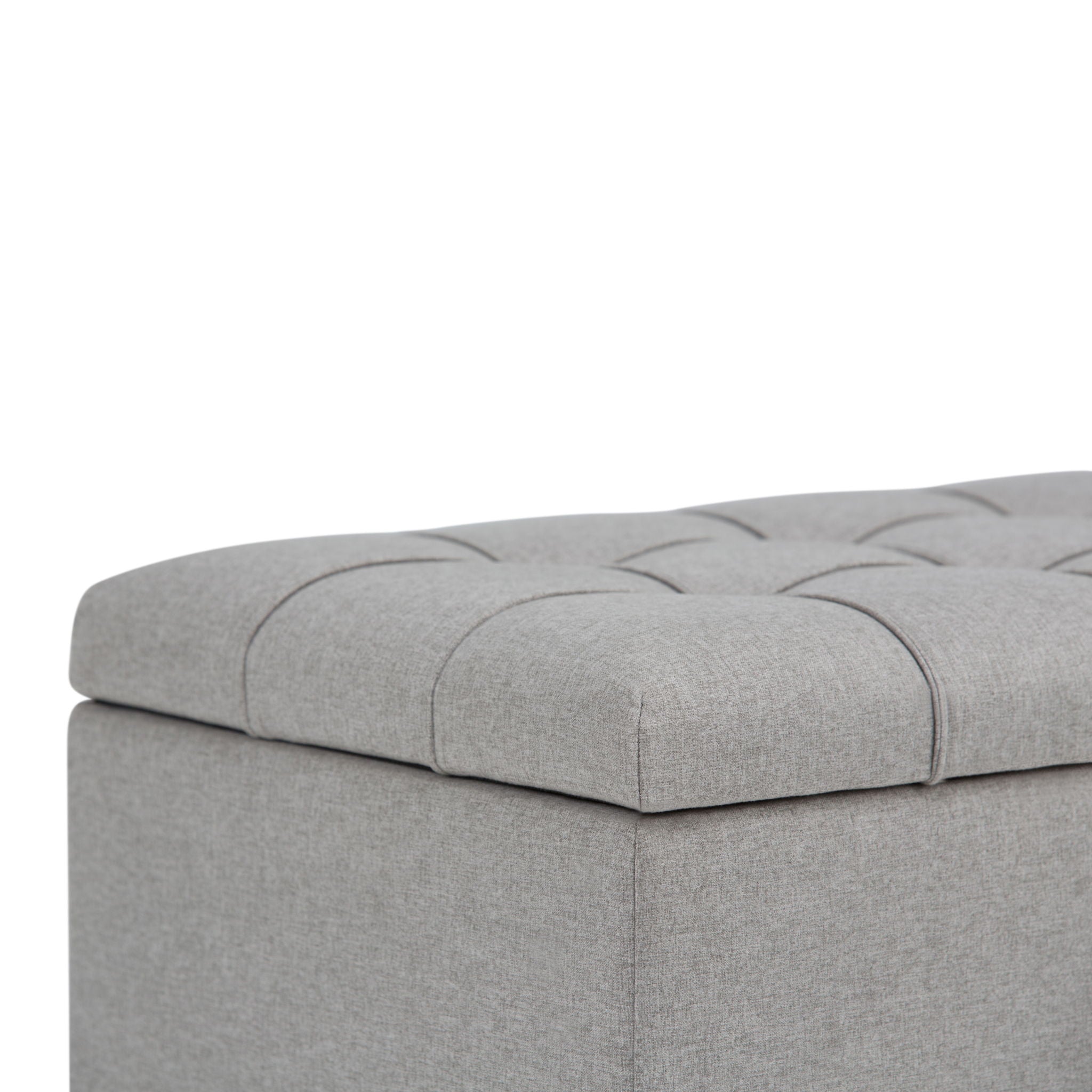 Sienna - Upholstered Storage Ottoman Bench by HouseOfZazla