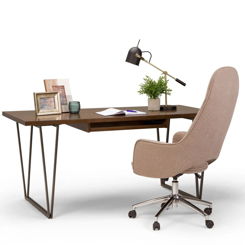 Ryder - Desk - Natural Aged Brown by Unique Piece Furniture