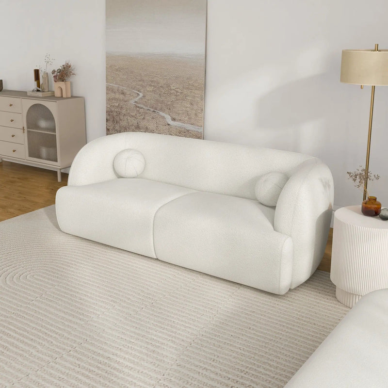 Anna - French Boucle Sofa by HouseOfZazla