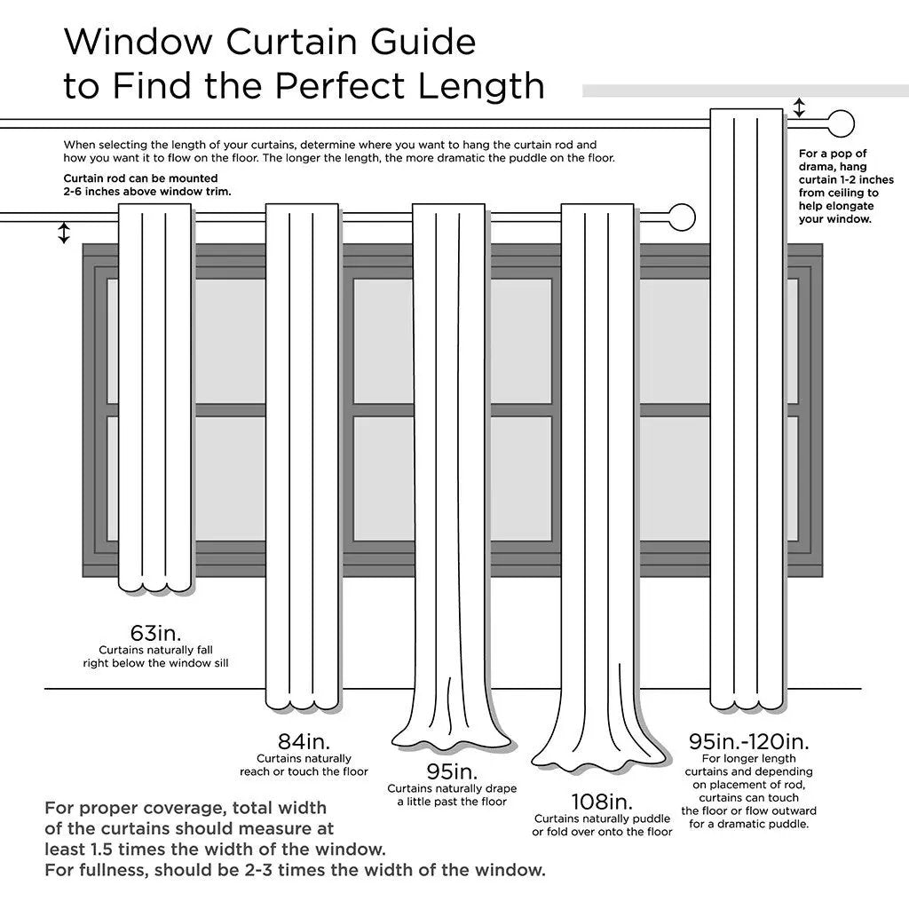 Twist Tab Lined Window Curtain Panel White 50x95 by HouseOfZazla