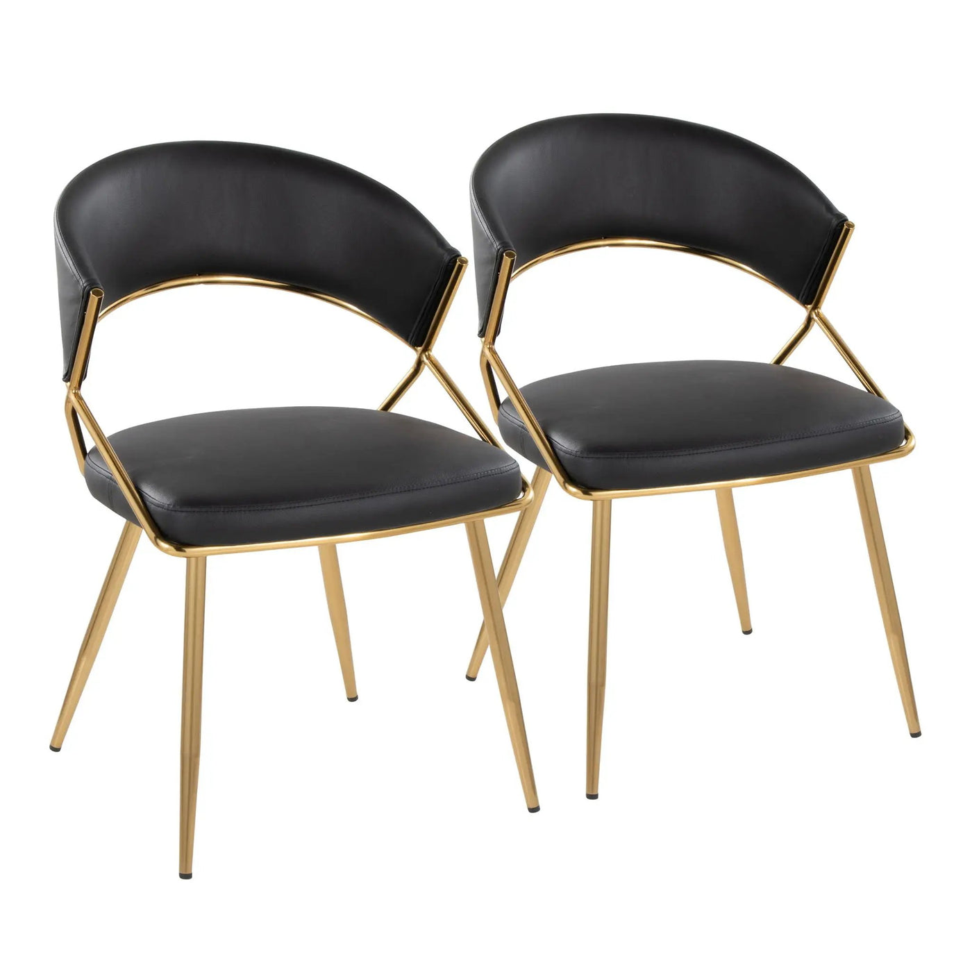Jie - Glam Dining Chair (Set of 2) by HouseOfZazla
