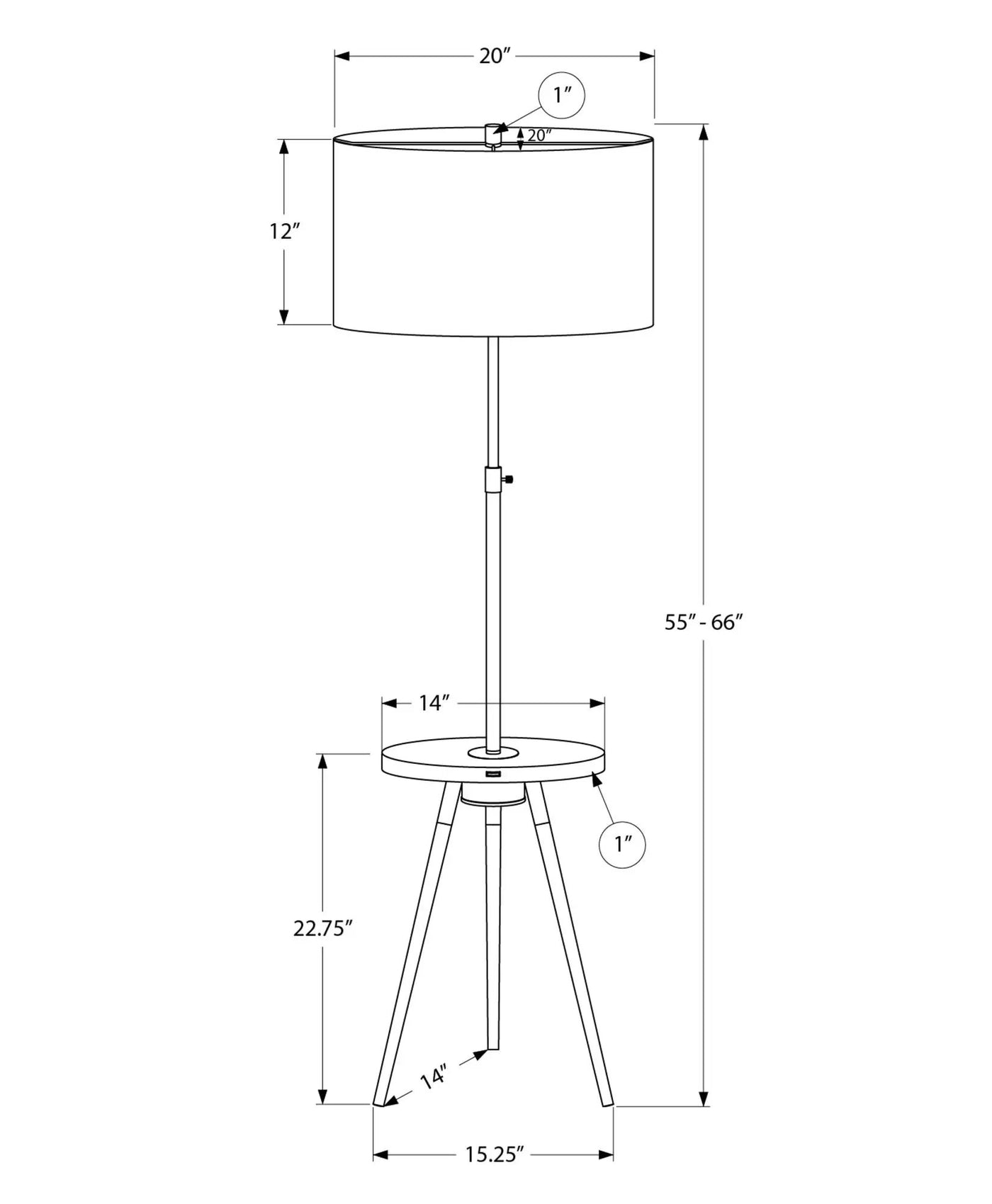 Floor Lamp Lighting by HouseOfZazla