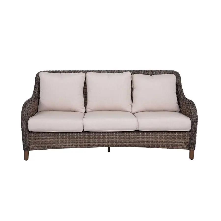 Mitchell 4-Piece Wicker Sofa Set with Swivel Rocking Chairs by Outdoor-USA®