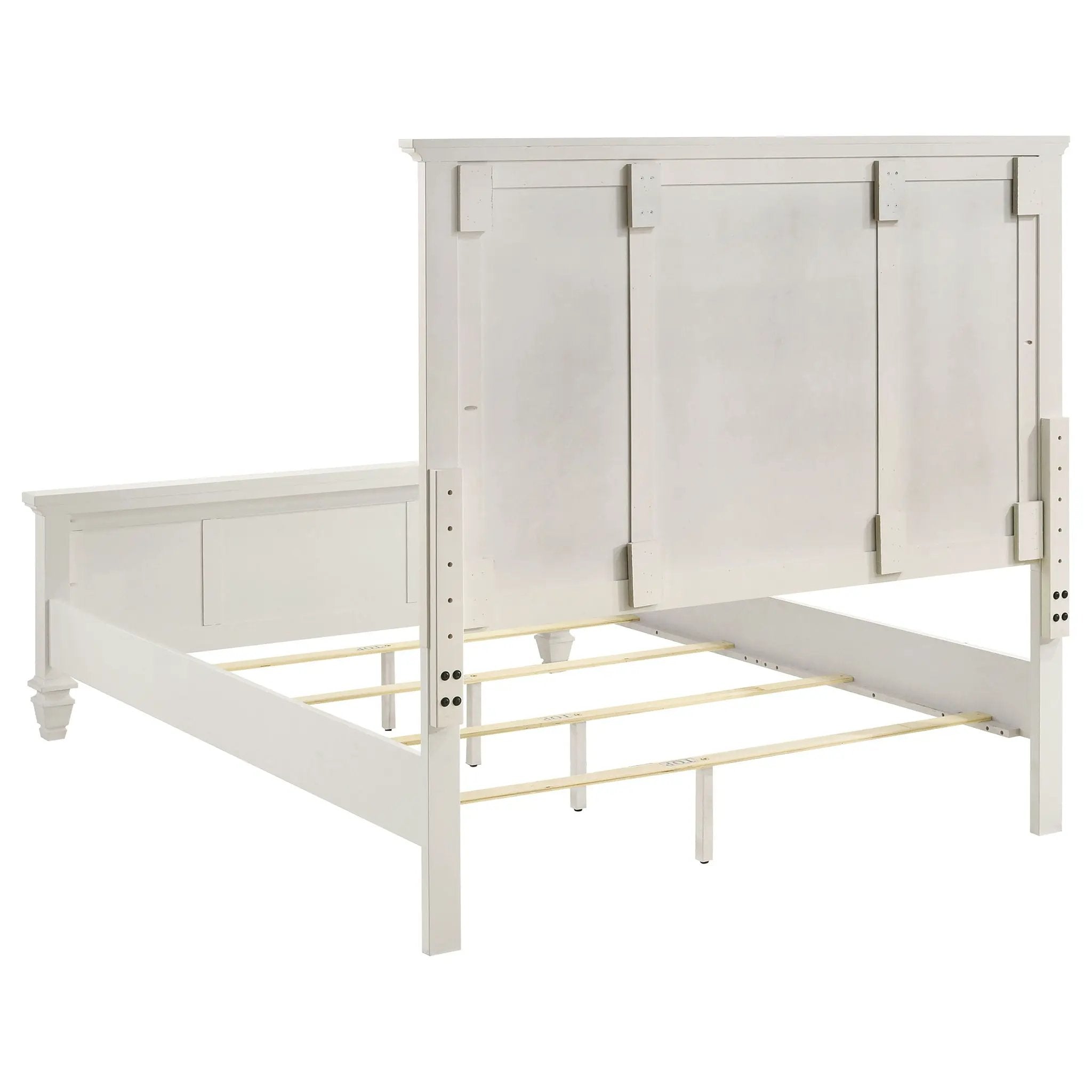 Sandy Beach 5-piece Queen Bedroom Set Cream White by Unique Piece Furniture