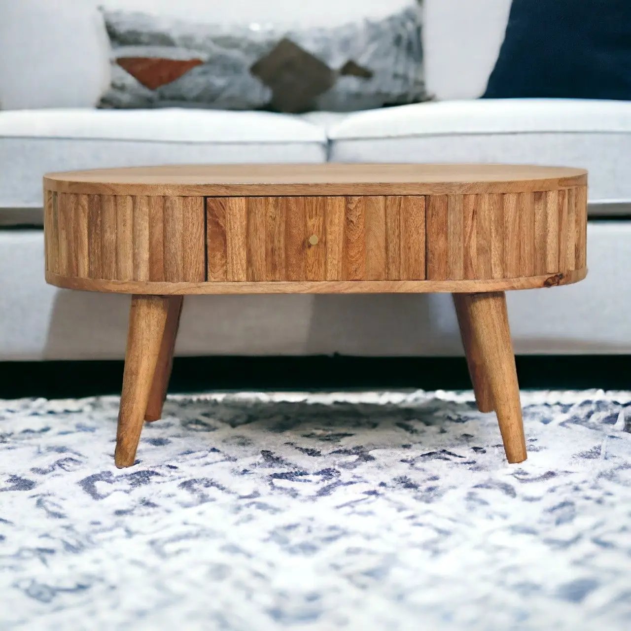 Stripe Coffee Table by Unique Piece Furniture