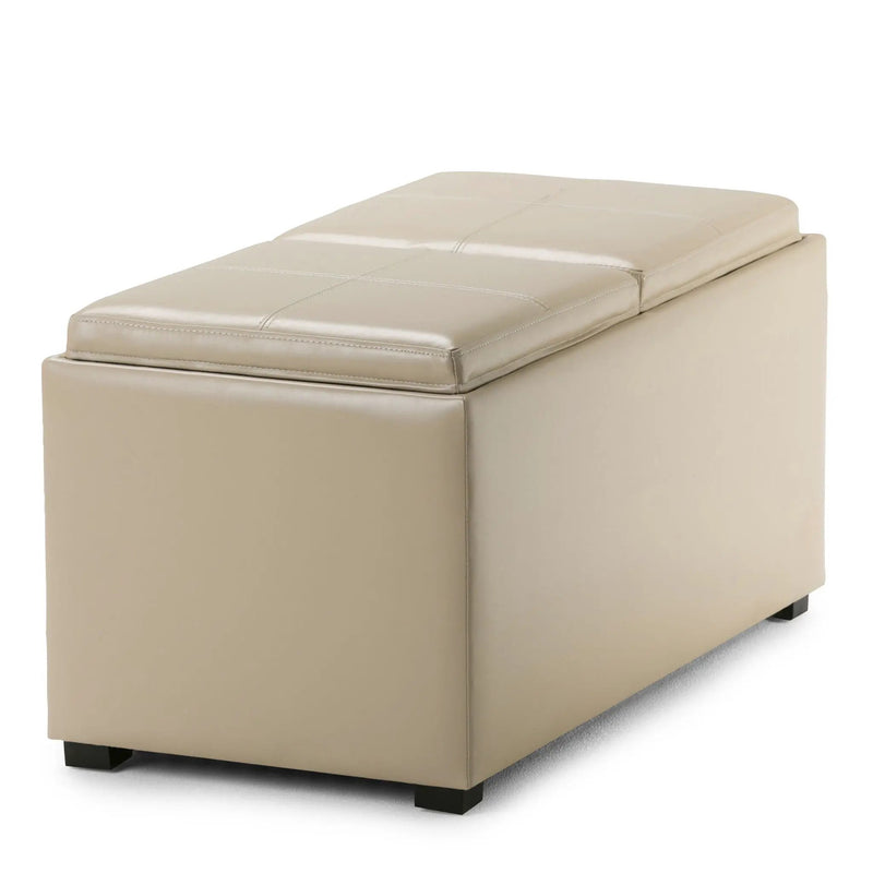 Avalon - 5 Piece Storage Ottoman, Contemporary by HouseOfZazla